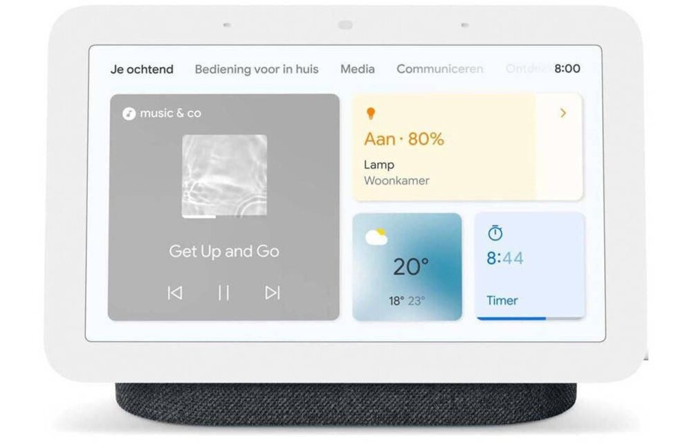 Google Nest Hub 2 Charcoal (GA01331-EU) - Smart Home systeem
