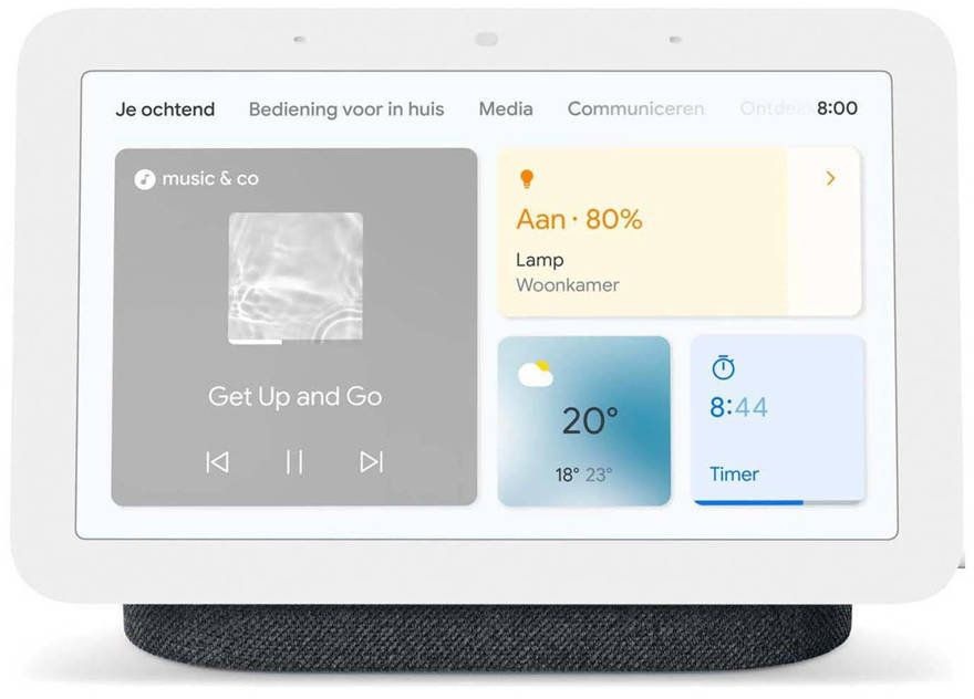 Google Nest Hub 2 Charcoal (GA01331-EU) - Smart Home systeem