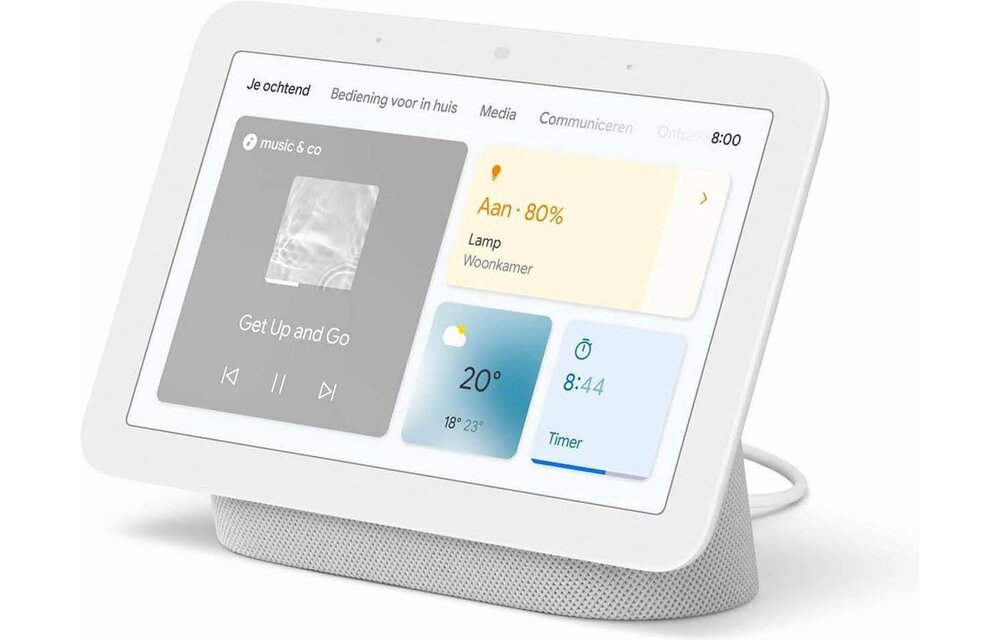 Google Nest Hub 2 Charcoal (GA01331-EU)	 - Smart Home systeem