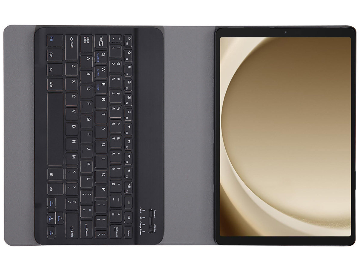 Just in Case Samsung Galaxy Tab A11+ / A9+ Premium Bluetooth Keyboard Cover Qwerty - Tablethoes