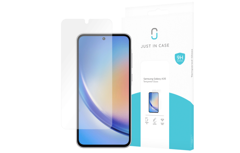 Just in Case Samsung Galaxy A35 Tempered Glass - Screenprotector