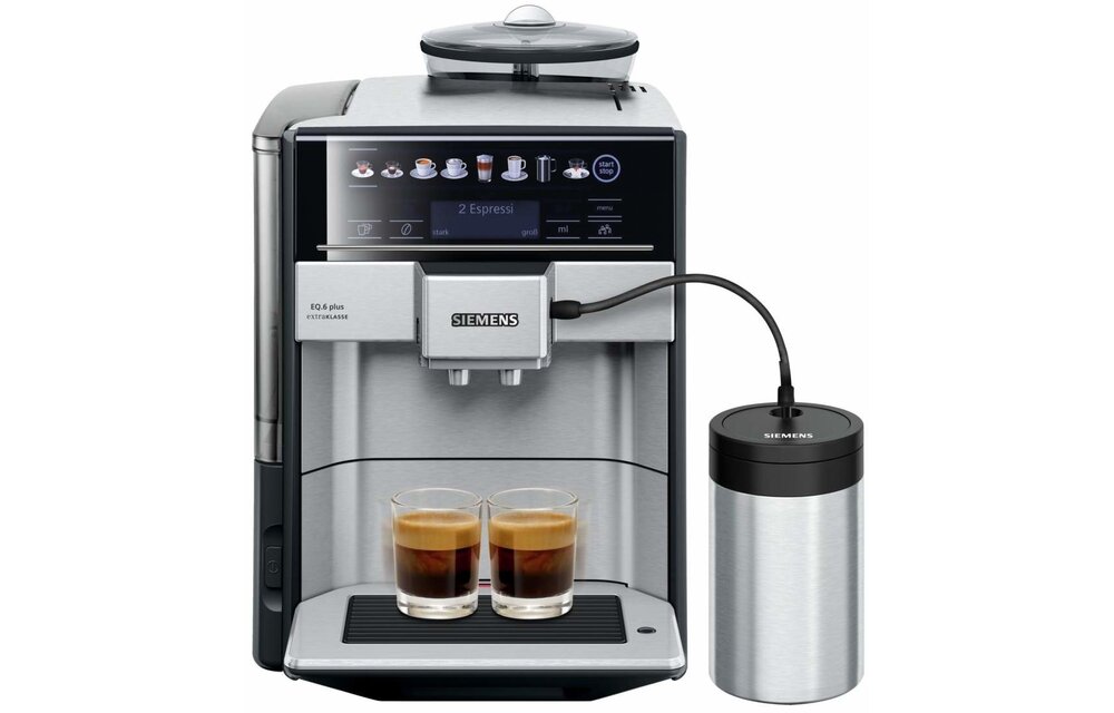 Siemens EQ.6 Plus extraKlasse TE657F03DE - Koffiemachine