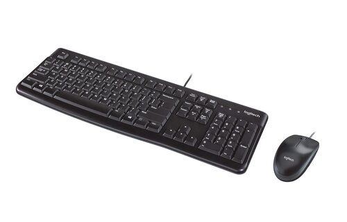 Logitech Desktop MK120 - Toetsenbord + muis set