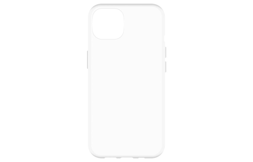 Just in Case Soft TPU Case Transparant voor iPhone 14 - Telefoonhoesje