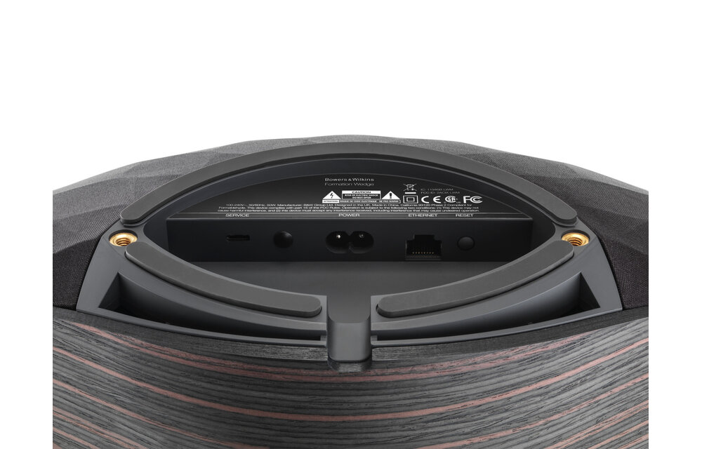 Bowers & Wilkins Formation Wedge Zwart Streaming speaker  - Hifi speaker