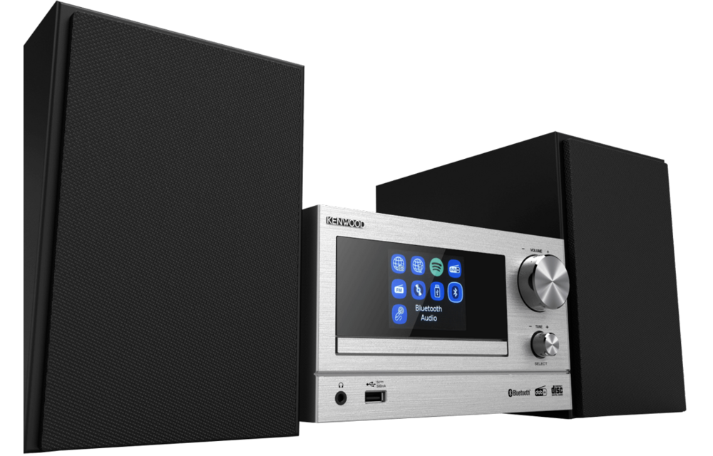 Kenwood M-7000S Zilver - Stereo set