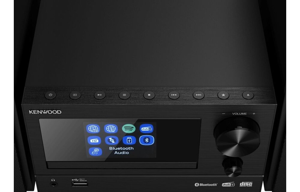 Kenwood M-7000S Zwart - Stereo set