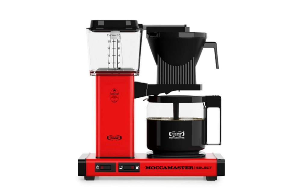 Moccamaster KBG Select (Red) - Koffiezetapparaat
