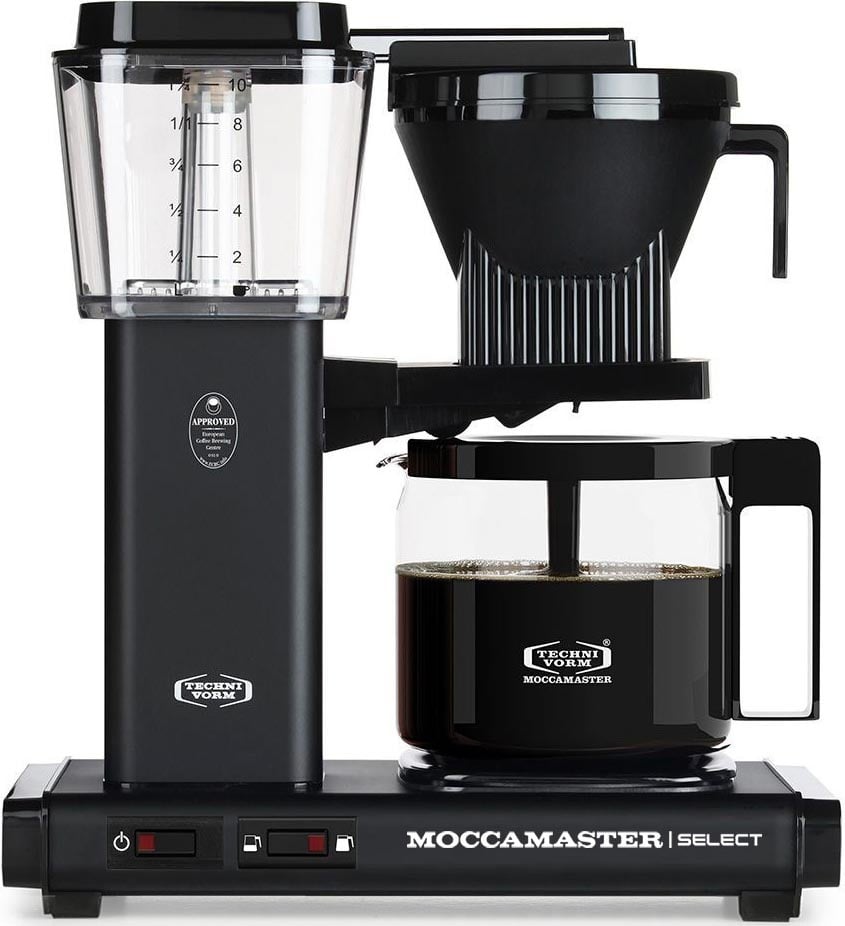 Moccamaster KBG Select (Matt Black) - Koffiezetapparaat