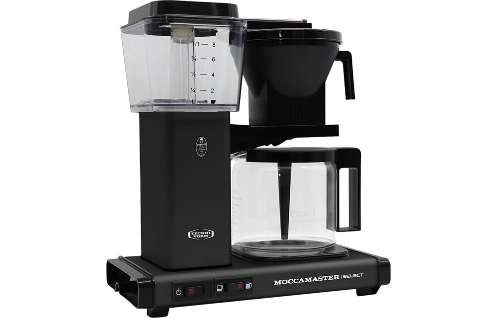 Moccamaster KBG Select (Matt Black) - Koffiezetapparaat