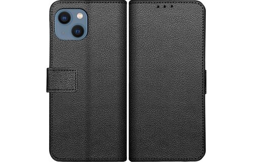 Just in Case Wallet Classic voor iPhone 14 Zwart - Telefoonhoesje