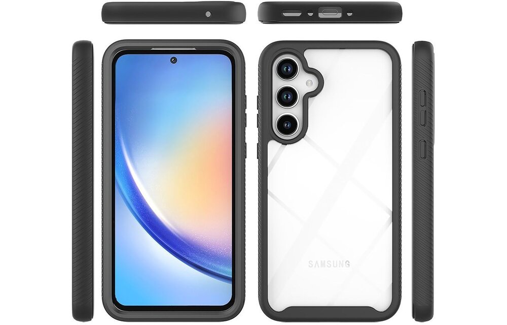 Just in Case 360 Defense Case voor Samsung Galaxy A35 - Telefoonhoesje