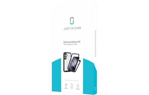 Just in Case 360 Defense Case voor Samsung Galaxy A35 - Telefoonhoesje