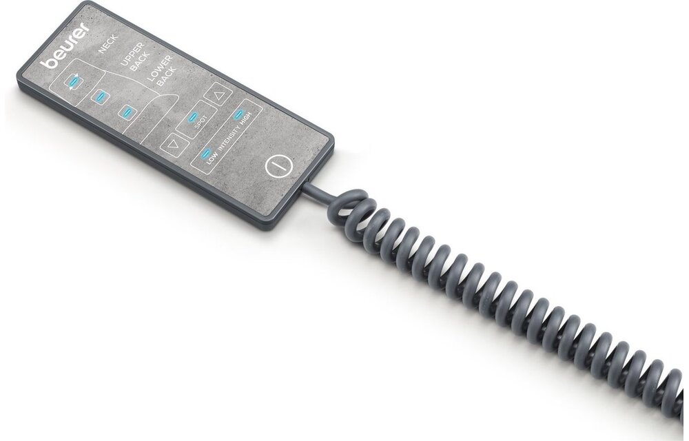 Beurer MG 330 Shiatsu zitkussen Grijs - Massageapparaat