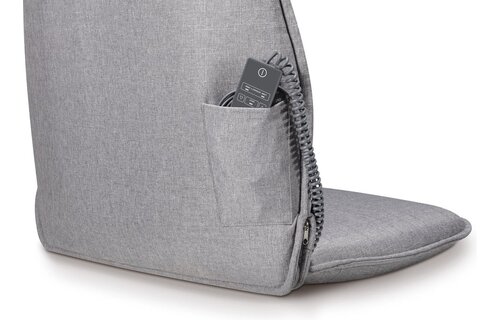 Beurer MG 330 Shiatsu zitkussen Grijs - Massageapparaat
