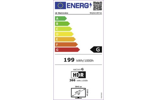 LG 98QNED85T6A (2024) - QNED TV