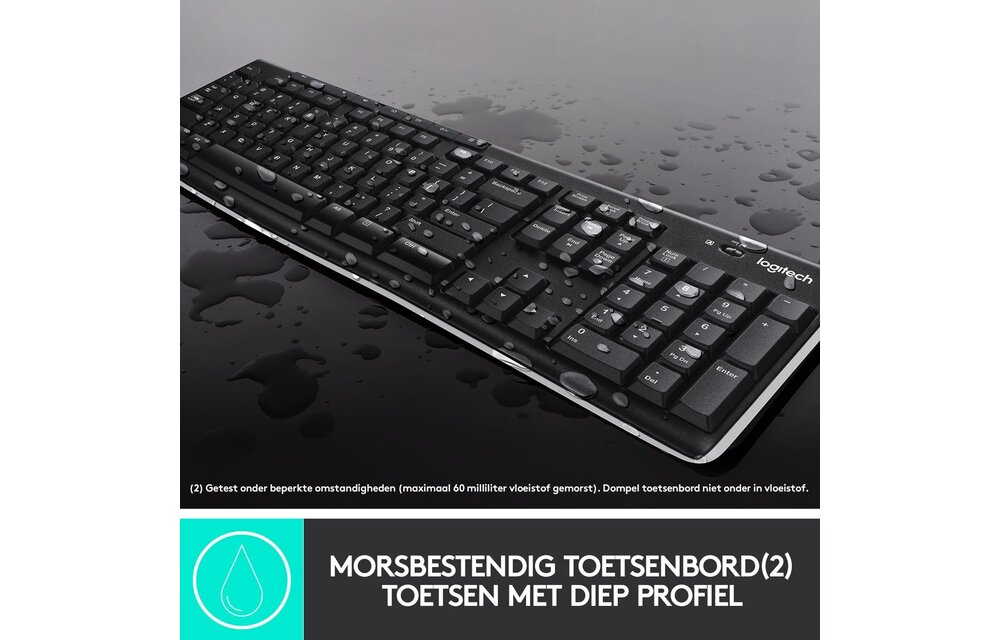 Logitech MK270 (BM) - Toetsenbord + muis set