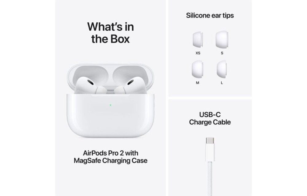 Apple AirPods Pro (2e generatie) MTJV3LL/A - Draadloze oordopjes