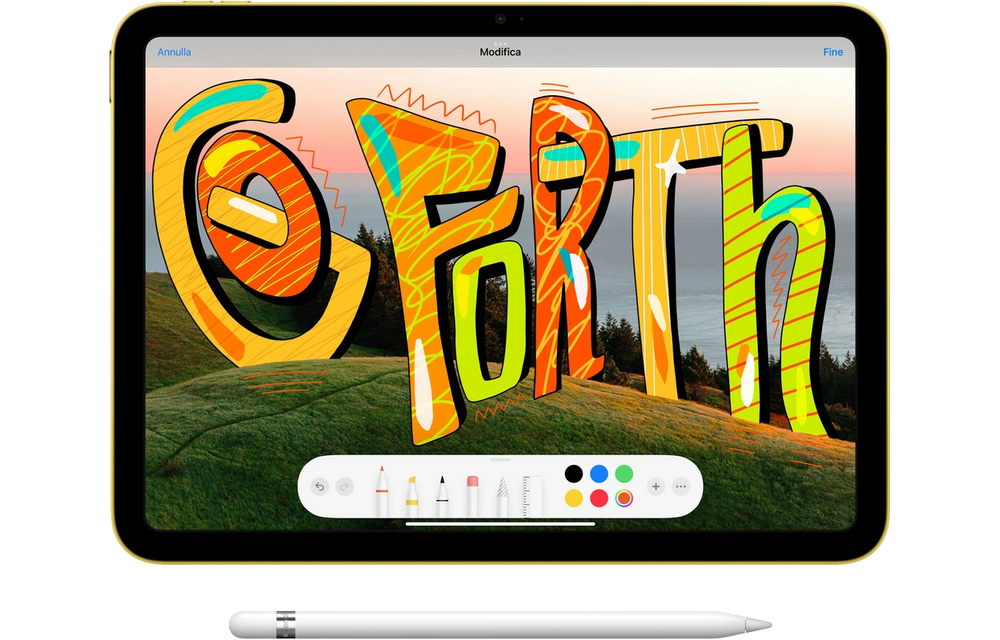 Apple iPad (2024) 64GB WiFi Zilver (MCM74NF/A) - Tablet