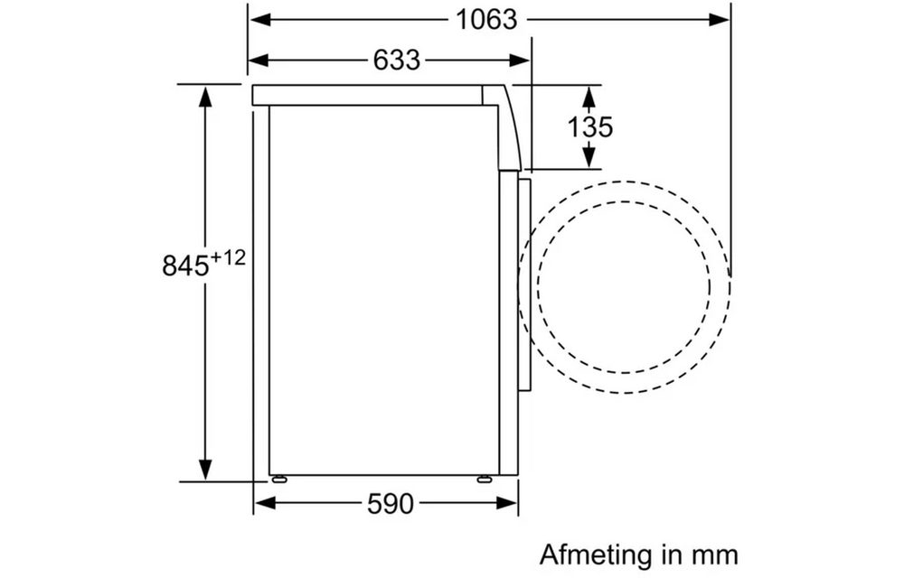 Bosch WAN28297NL Serie 4 EXCLUSIV - Wasmachine