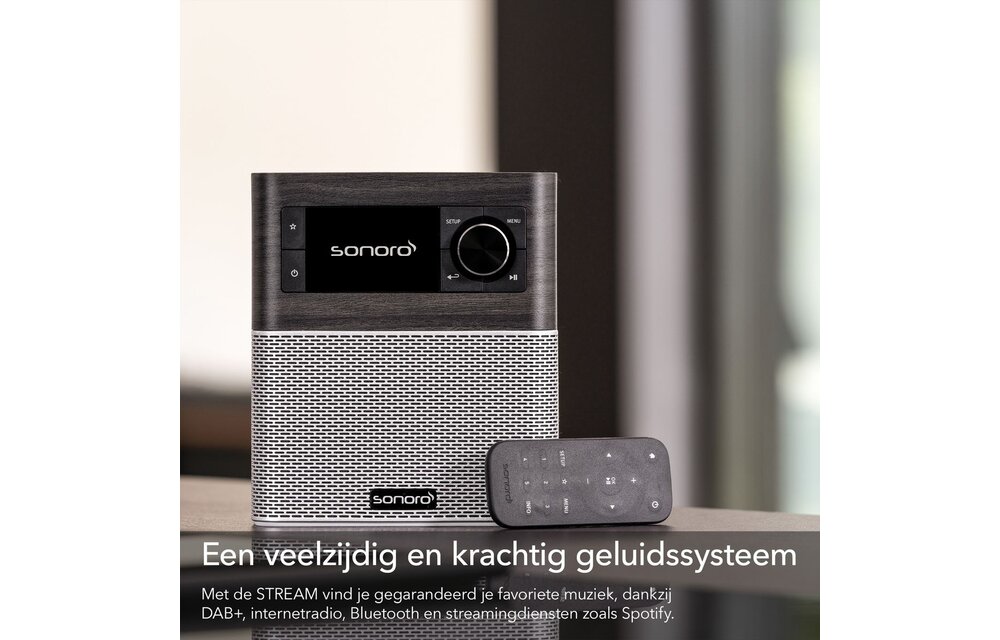 Sonoro STREAM X Moeraseik/ Zilver - Radio