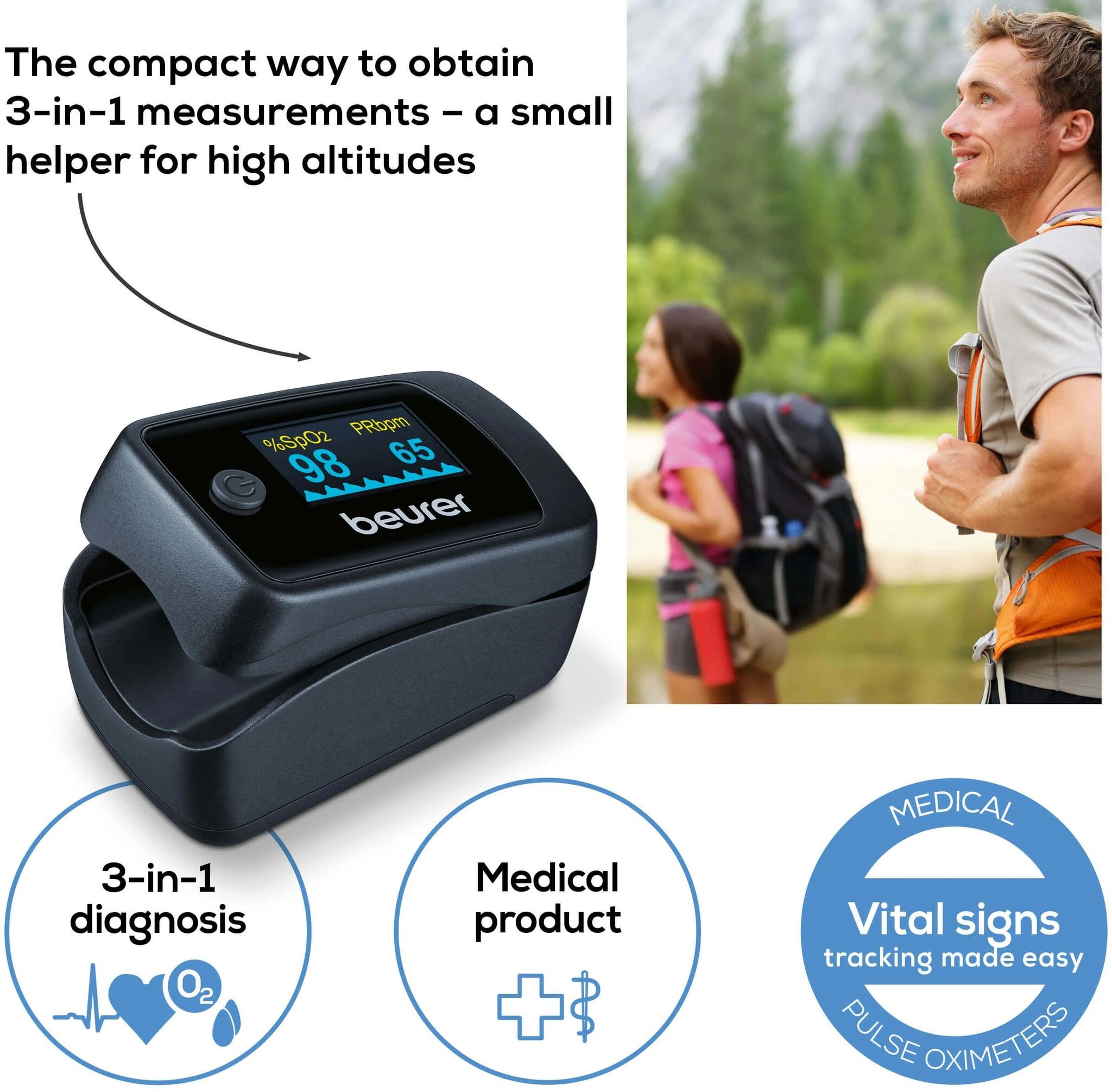 Beurer PO 45 - Saturatiemeters