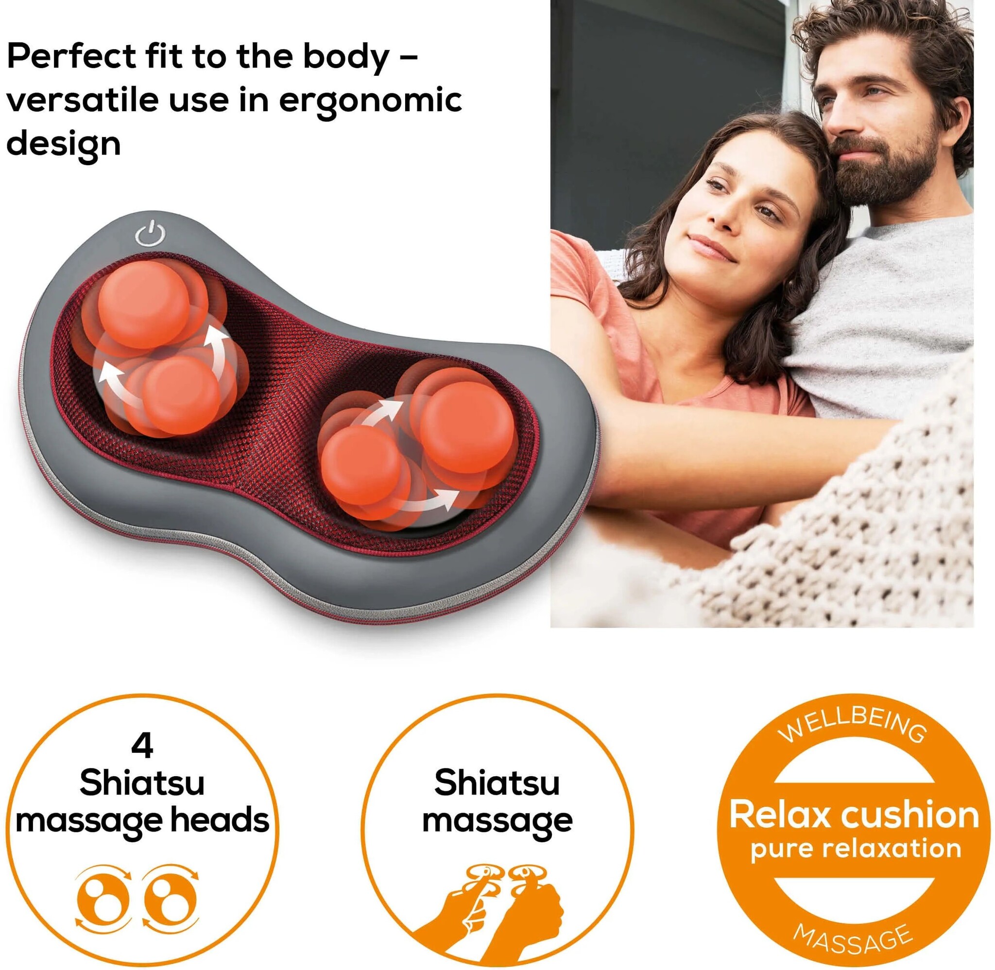 Beurer MG 149 Shiatsu massagekussen - Massageapparaat