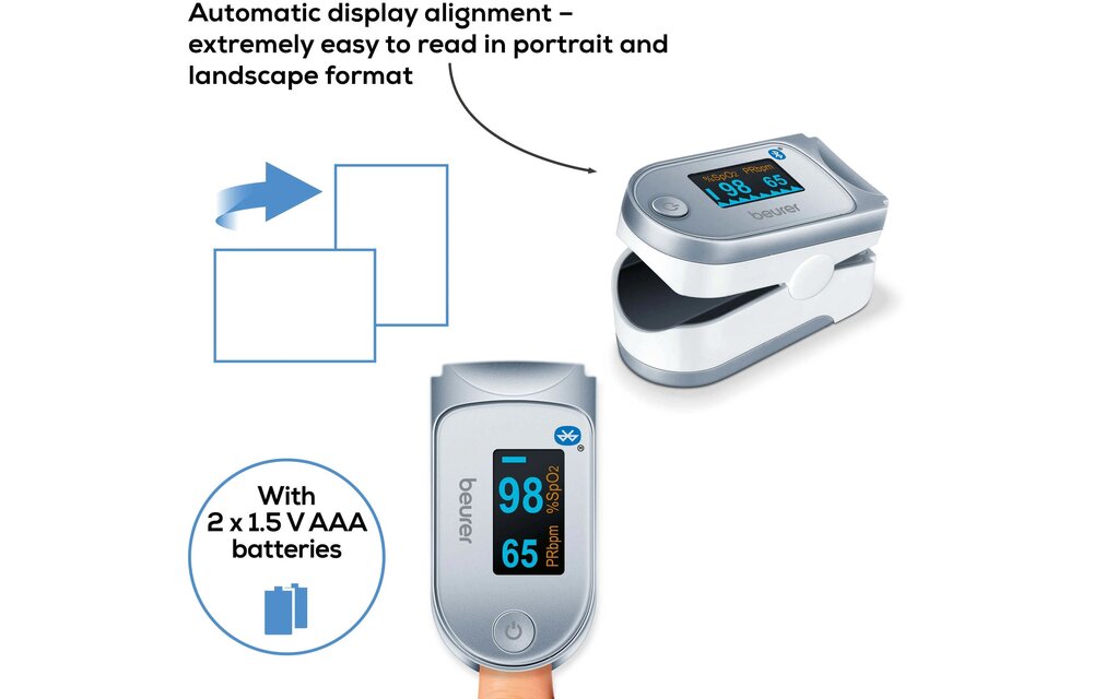 Beurer PO 60 Bluetooth - Saturatiemeters