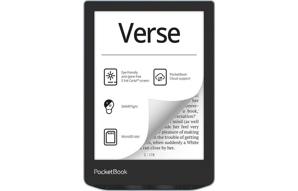 PocketBook Verse Bright Blue - E-reader