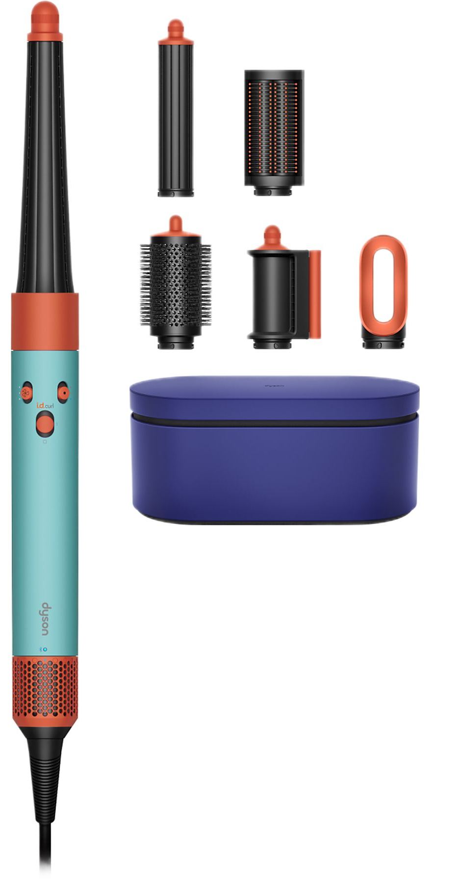 Dyson Airwrap I.D. Straight + Wavy Multistyler Blauw - Krulborstel