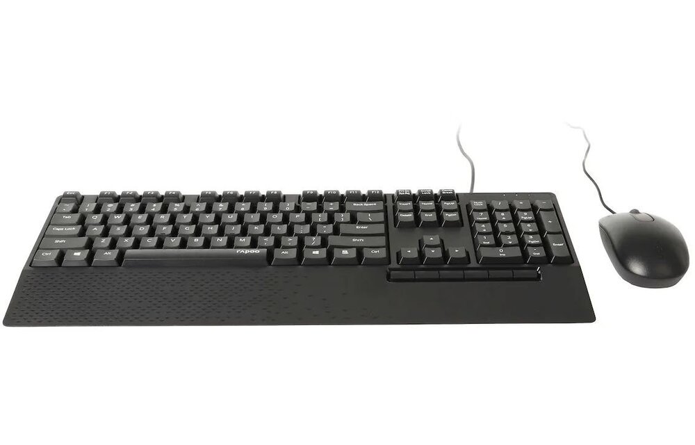 Rapoo Wired Combo NX2000 - Toetsenbord + muis set