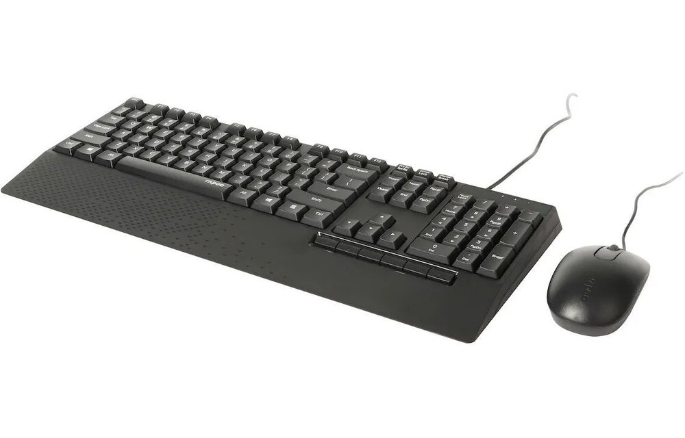 Rapoo Wired Combo NX2000 - Toetsenbord + muis set