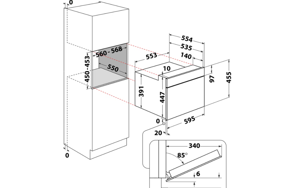 Whirlpool AMW 9605/NB - Inbouw magnetron