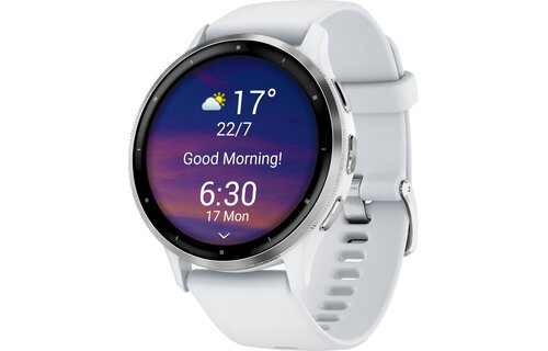 Garmin Venu 3 45mm Zilver/Wit - Smartwatch