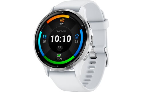 Garmin Venu 3 45mm Zilver/Wit - Smartwatch