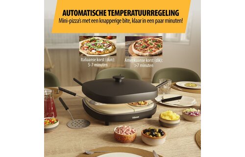 Tristar PZ-9176 Pizza Family 6 - Pizzarette