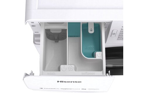 Hisense WF3V843BW/BLX - Wasmachine