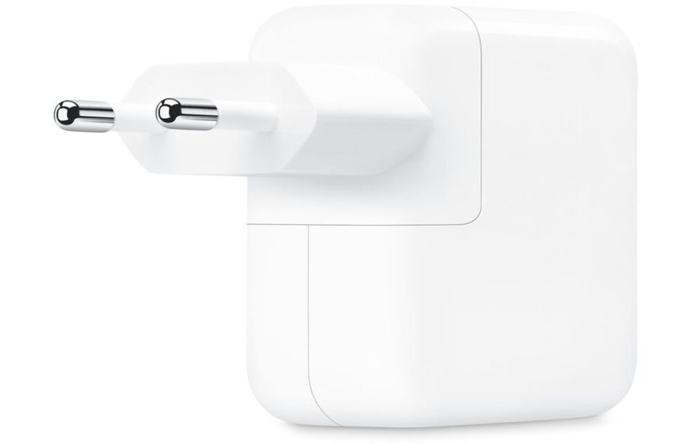 Apple 35W USB-C oplader Twee USB?C-poorten Wit