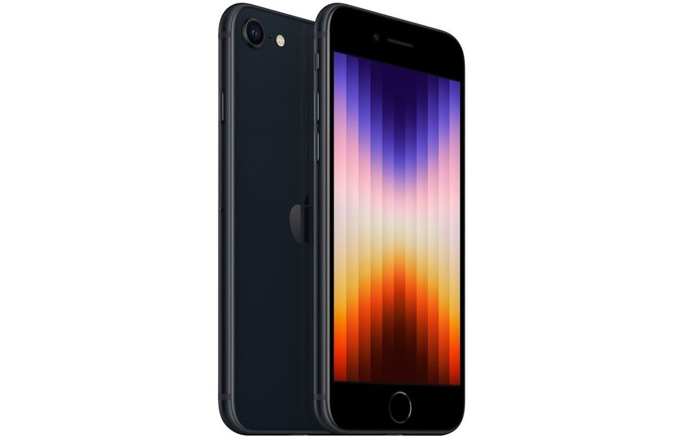 Apple iPhone SE 64GB (2022) MMYF3J/A Zwart - Mobiele telefoon