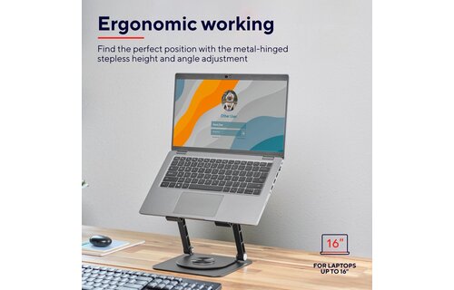 Trust Zeff - Laptopstandaard