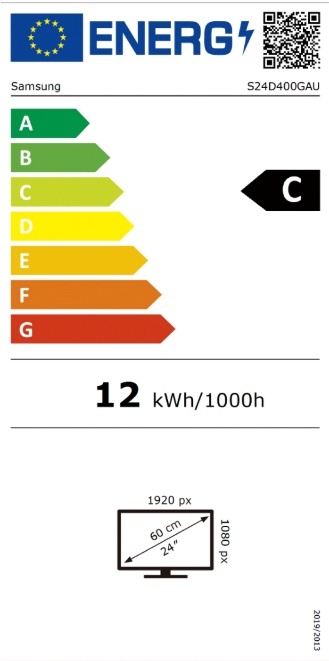 Samsung Essential S4 S40GD 24" (D400G) Zwart - Monitor