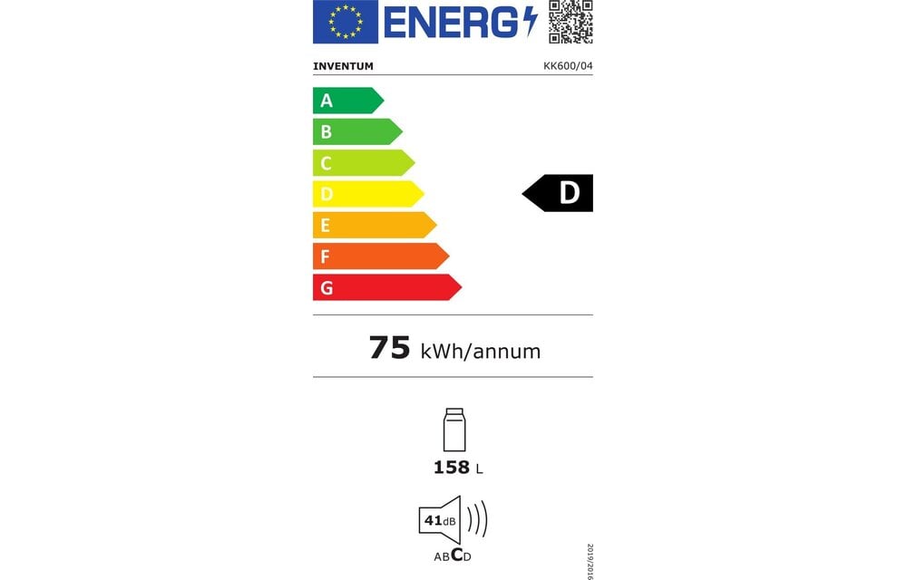 Inventum KK600 - Tafelmodel koelkast