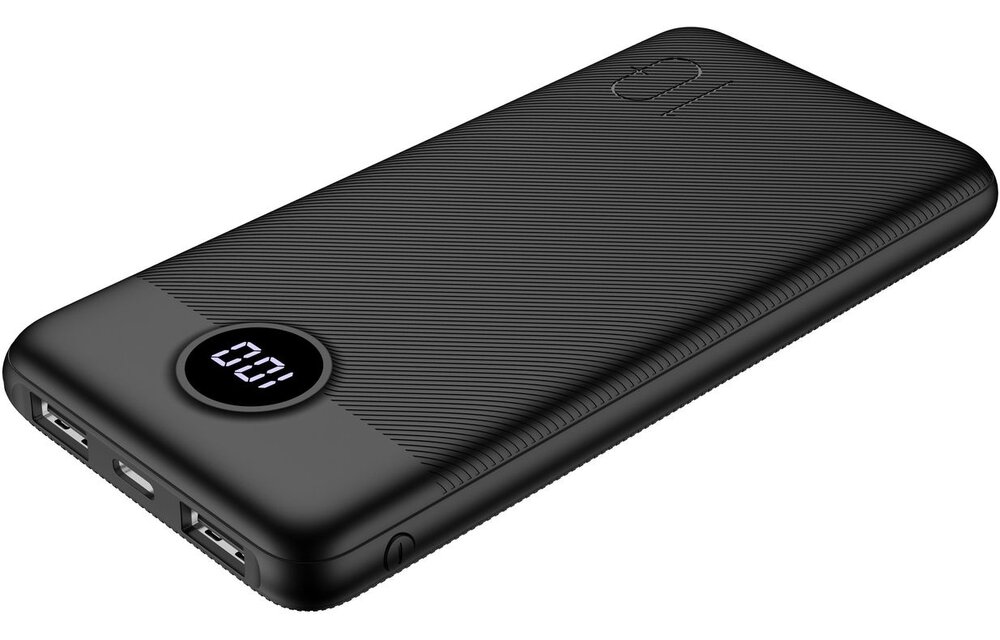Veger L10S W1105PDB 10.000 mAh Powerbank Zwart - Powerbank