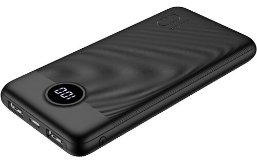 Veger L10S W1105PDB 10.000 mAh Powerbank Zwart - Powerbank