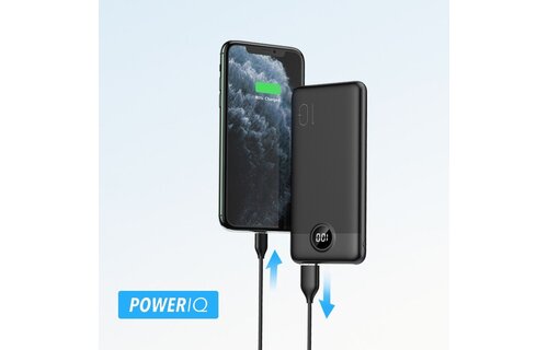 Veger L10S W1105PDB 10.000 mAh Powerbank Zwart - Powerbank
