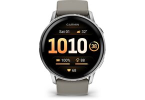 Garmin Venu 4 45mm Zilver/Grijs - Smartwatch