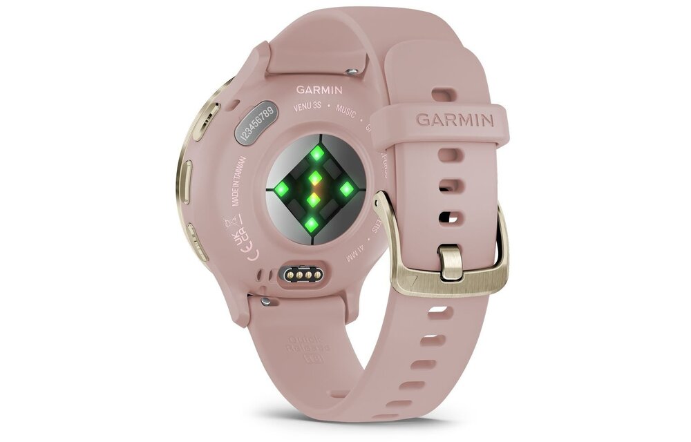 Garmin Venu 3S Goud/Roze - Smartwatch