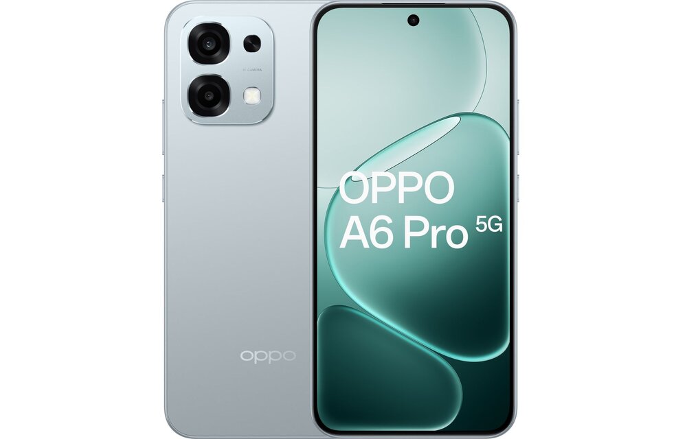 OPPO A6 Pro 256GB 5G Titanium / zilver - Mobiele telefoon