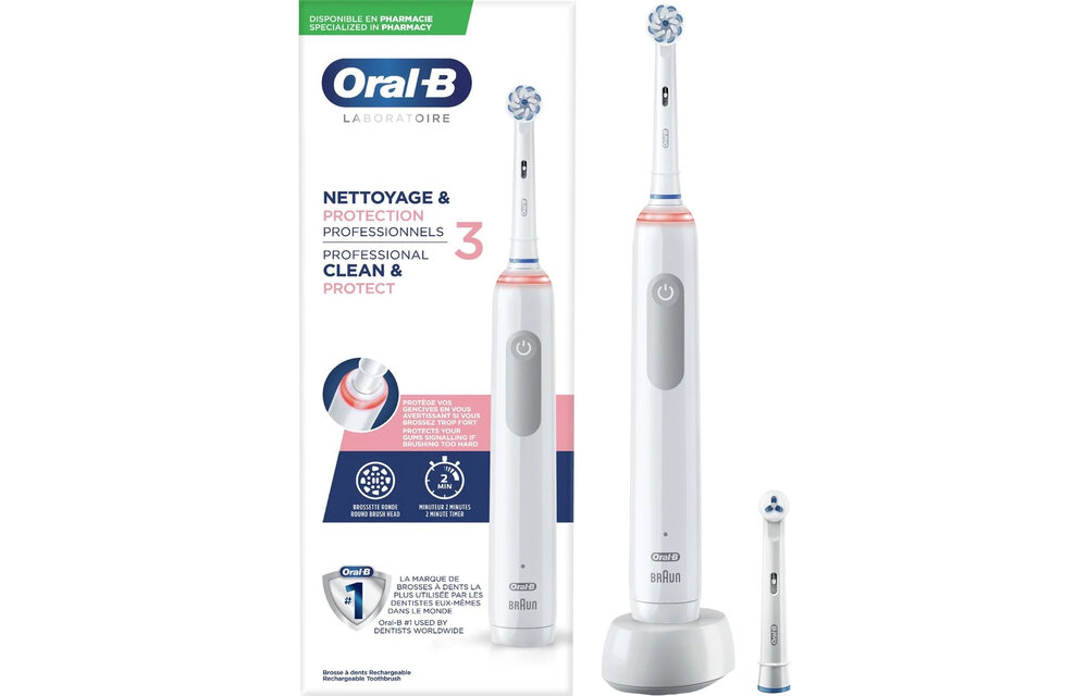 Oral-B Professional 3 Clean & Protect - Elektrische tandenborstel