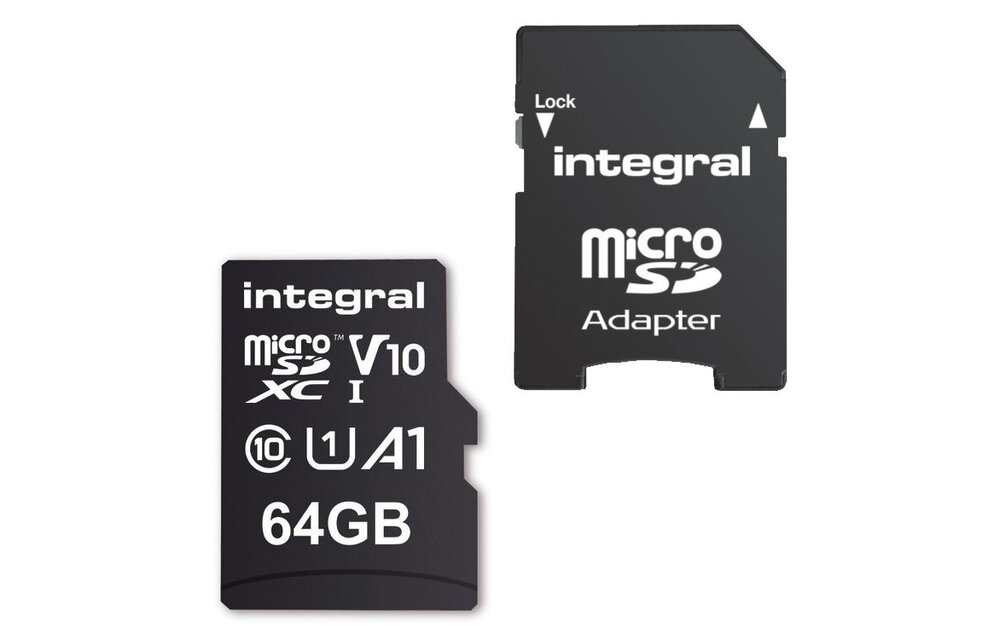 Integral 64 GB Micro SDXC (V10) - Geheugenkaart